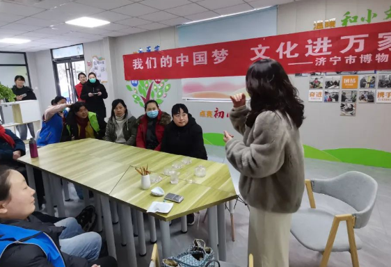 济宁市博物馆开展“茶艺文化走进谢营社区”活动